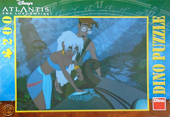 Atlantis the Lost Empire  Dino puzzle 200 dílků