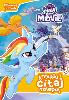 My Little Pony film - Vyfarbuj, čítaj, nalepuj