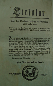 Cirkular 11. července 1795