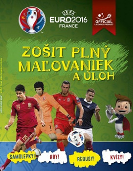 EURO 2016 Zošit plný maľovaniek a úloh