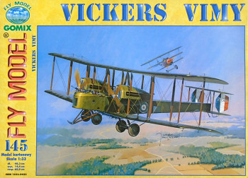 Vickers Vimy (model kartonowy)