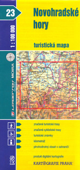 1:100T (23)-Novohradské hory (turistická mapa)