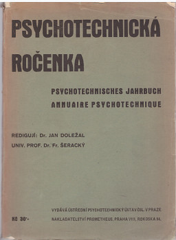 Psychotechnická ročenka II.