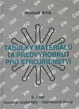 Tabulky materiálů a předvýrobků pro  strojírenství II. část