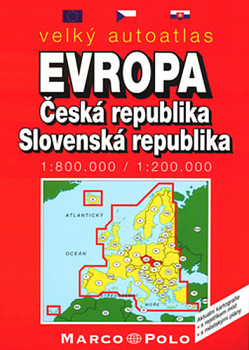 Velký autoatlas Evropa+ČR+SR