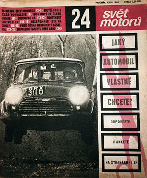 Svět motorů – č. 24 ročník XXII(1968)