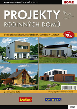 Projekty Rodinných domů 2010 Podzim/Zima