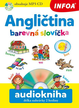 Angličtina barevná slovíčka + CDmp3