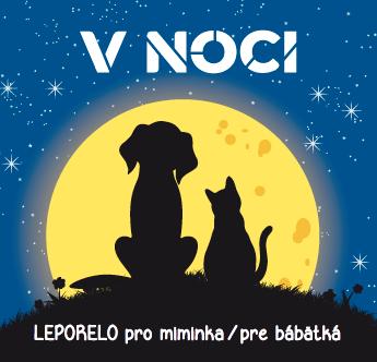 V noci - Leporelo pro miminka / pre bábetká