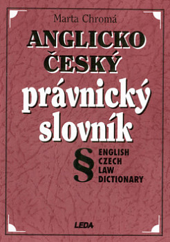 Anglicko český právnický slovník