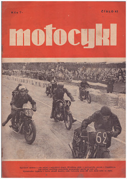 Motocykl – č. 42 roč. III.  (1951)