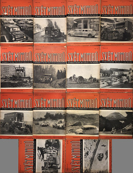 Svět motorů – V. ročník (1951) NEKOMPLETNÍ, nesvázané