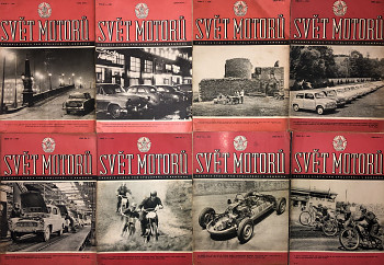 Svět motorů – XV. ročník (1961) NEKOMPLETNÍ, nesvázaný