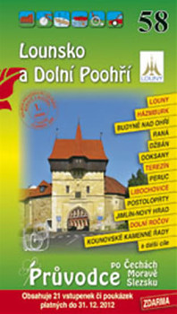 Lounsko a Dolní Poohří 58 – Průvodce po Č,M,S + volné vstupenky a poukázky