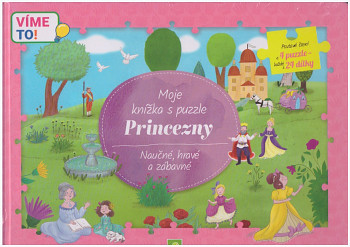 Moje knížka s puzzle Princezny