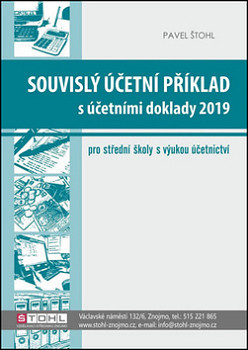 Souvislý účetní příklad s účetními doklady 2019