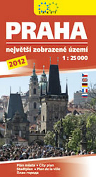 Praha největší zobrazované území 2012