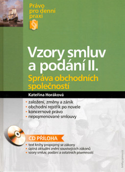 Vzory smluv a podání II. Správa obchodních společností