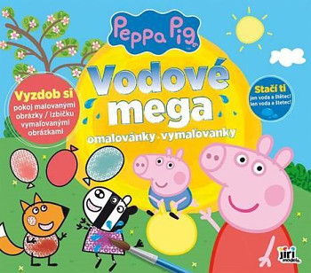 Peppa Pig - Vodové mega omalovánky