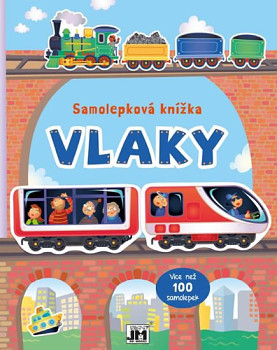 Vlaky -  Samolepková knížka