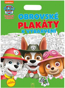 Paw Patrol obrovské plakáty k vybarvení