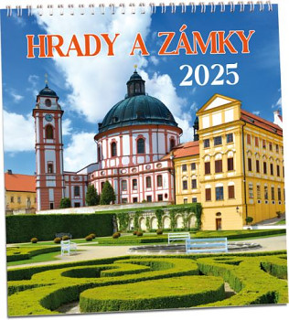 Kalendář Hrady a zámky 2025