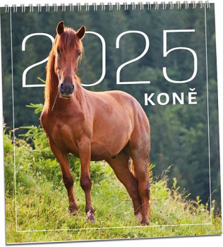 Kalendář Koně 2025