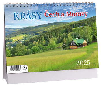 Kalendář Krásy Čech a Moravy 2025