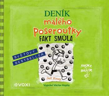 Deník malého poseroutky 8 - Fakt smůla - CDmp3  (Čte Václav Kopta)