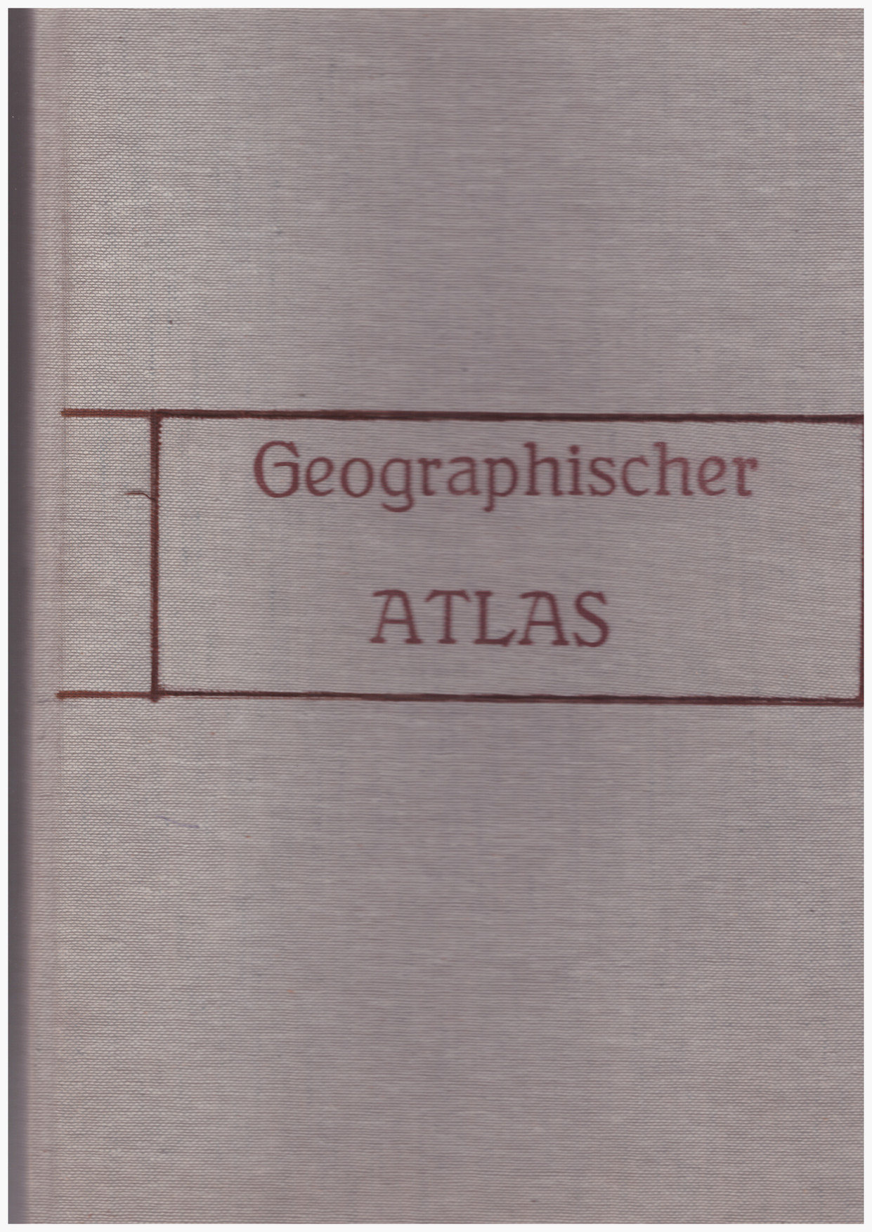 Geographischer atlas