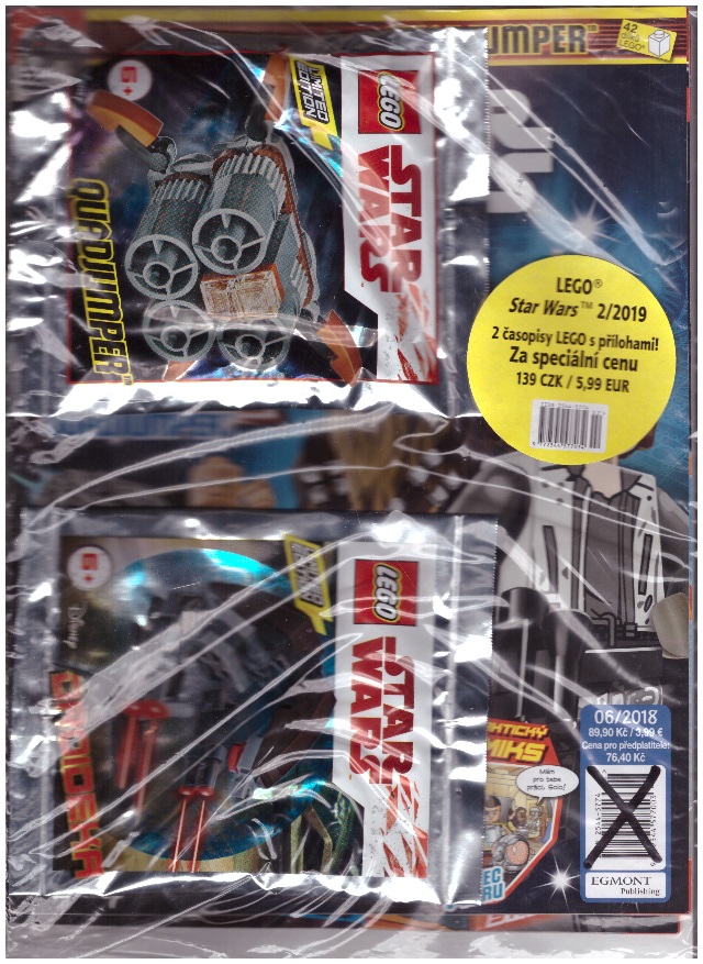 Lego Star Wars 2xčasopis 6/18 a 8/18