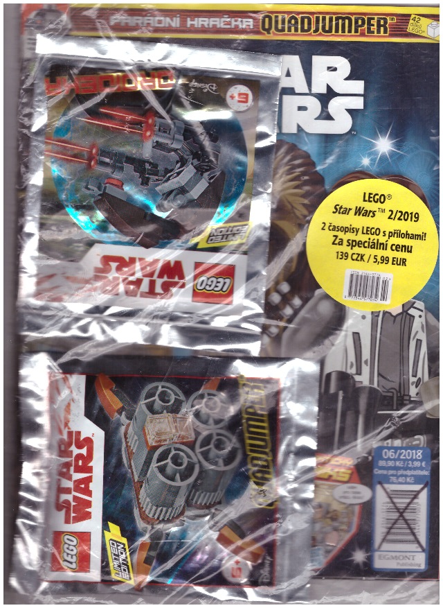 Lego Star Wars 2xčasopis  6/18 a 7/18