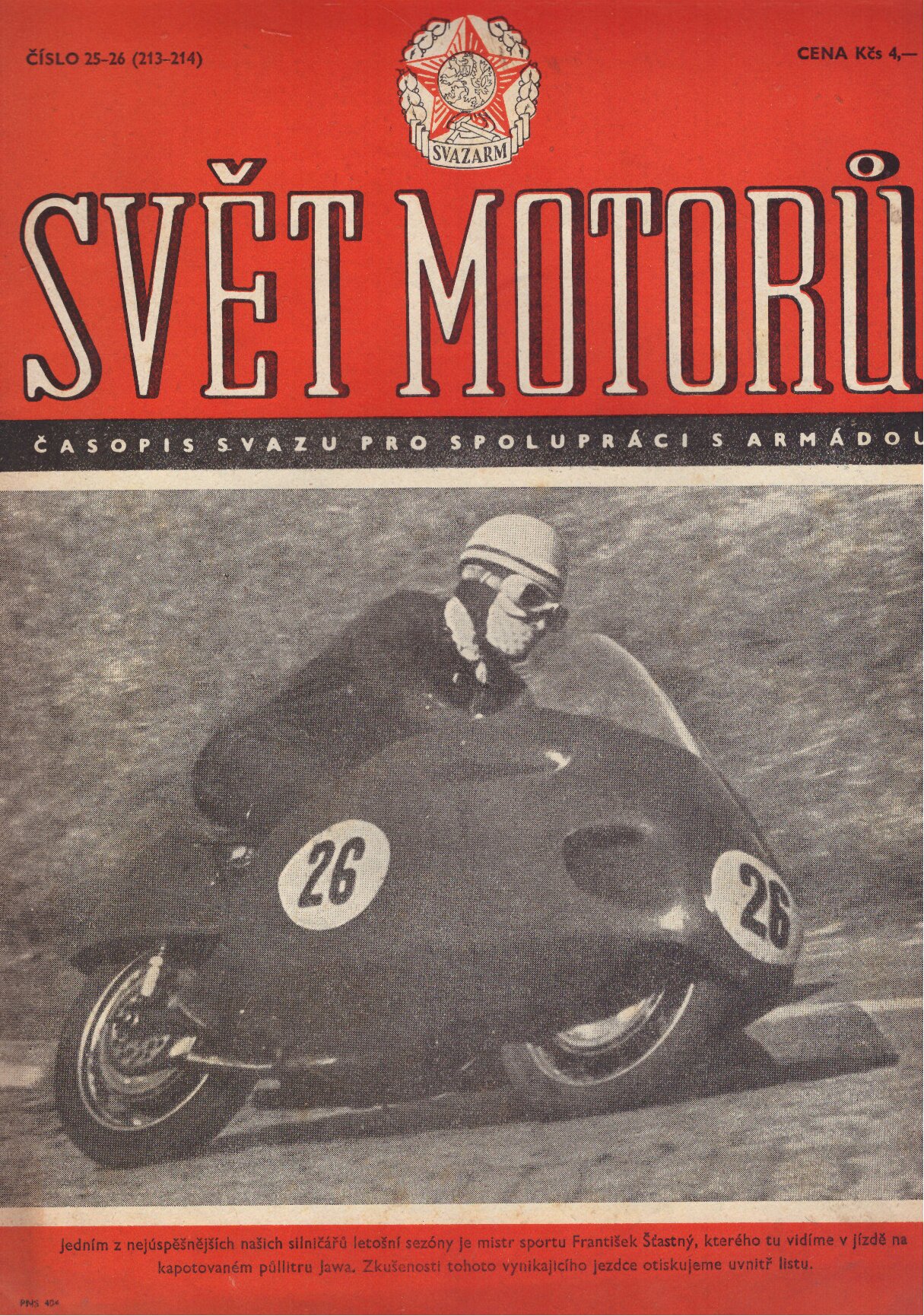 Svět motorů – č. 25–26 (213–214) ročník IX (1955)