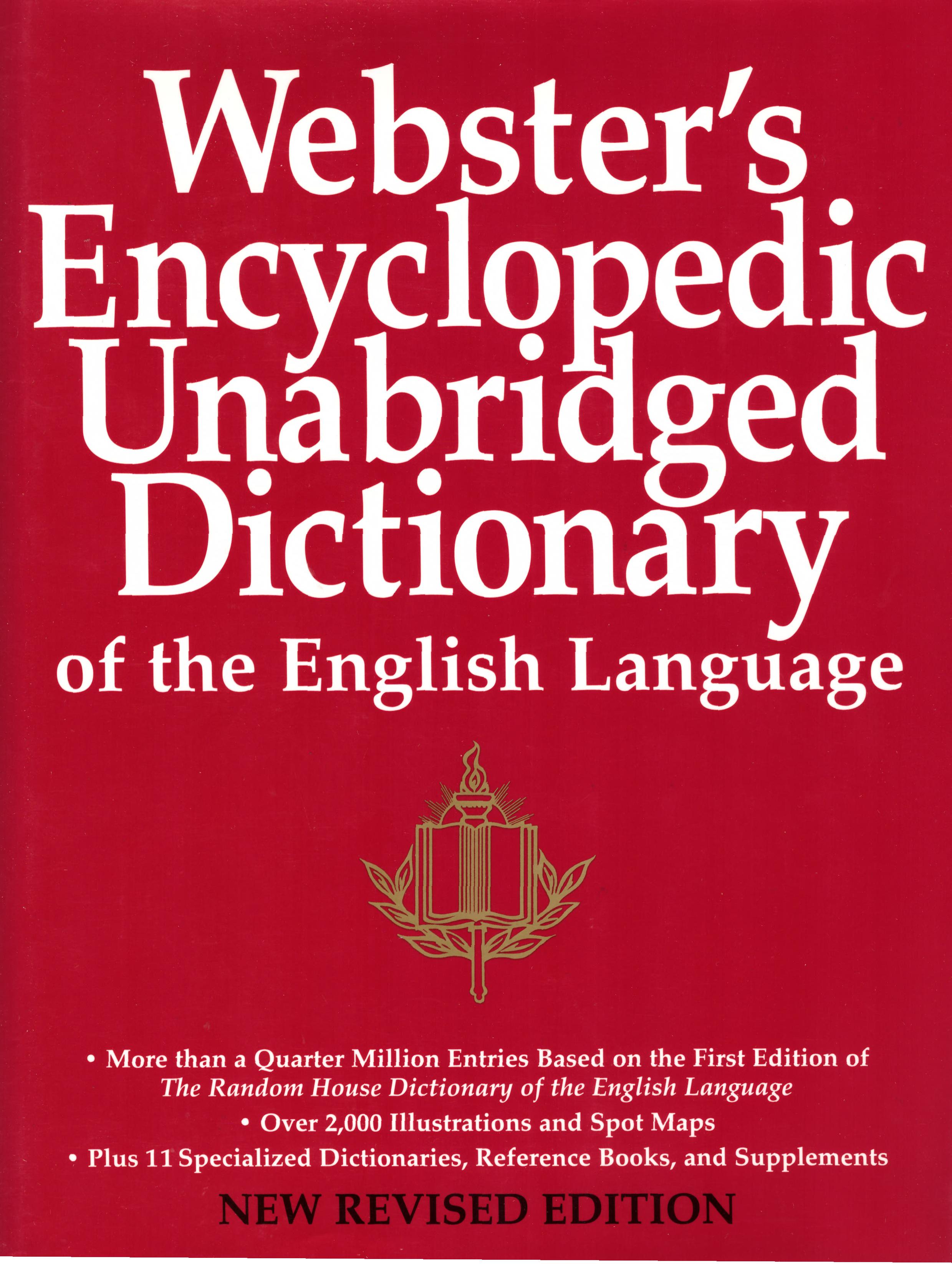 Webster's Encyclopedic Unabridged Dictionary of English Language