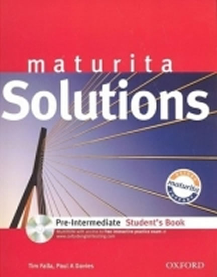 Maturita Solutions Pre-Intermediate Student´s Book with Multi-ROM (CZEch Edition)