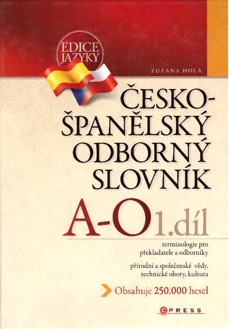 Česko-španělský odborný slovník 1. díl