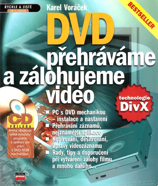 DVD přehrávám a zálohujeme video bez CD
